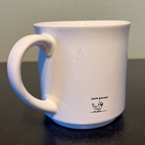 Vintage Birthday Poem Mug Jim Dale ~ Recycled Paper Products ~ Getting Old Gift - Picture 3 of 8